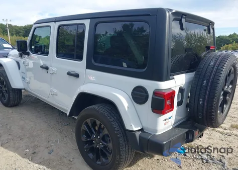 2023 Jeep Wrangler 4Xe Sahara 4X4 from USA, damaged, VIN 1C4JJXP68PW696246